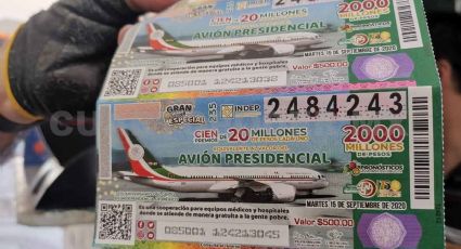 Gobernador de Tabasco gasta 100 mil pesos en 'cachitos' para la rifa del avión