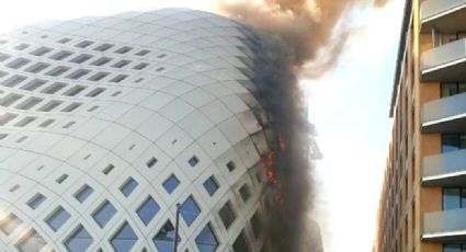 Otra tragedia en Beirut: Fuerte incendio consume edificio de Zaha Hadid