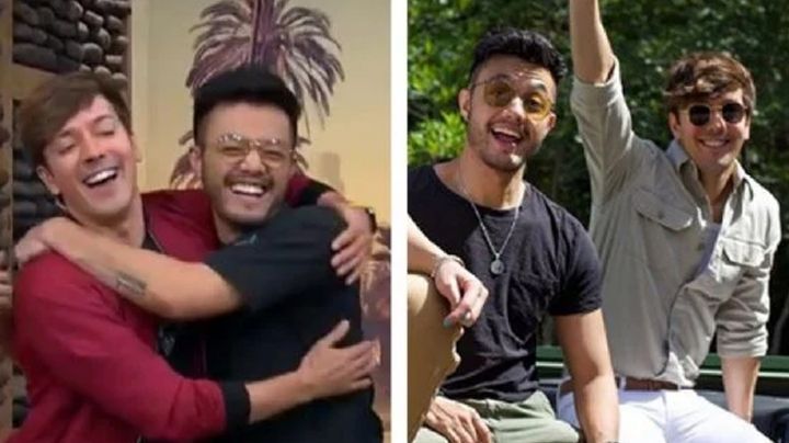 ¡Están juntos! Roger González y 'El Chino' de 'VLA' viajan a Cancún y disfrutan de la playa