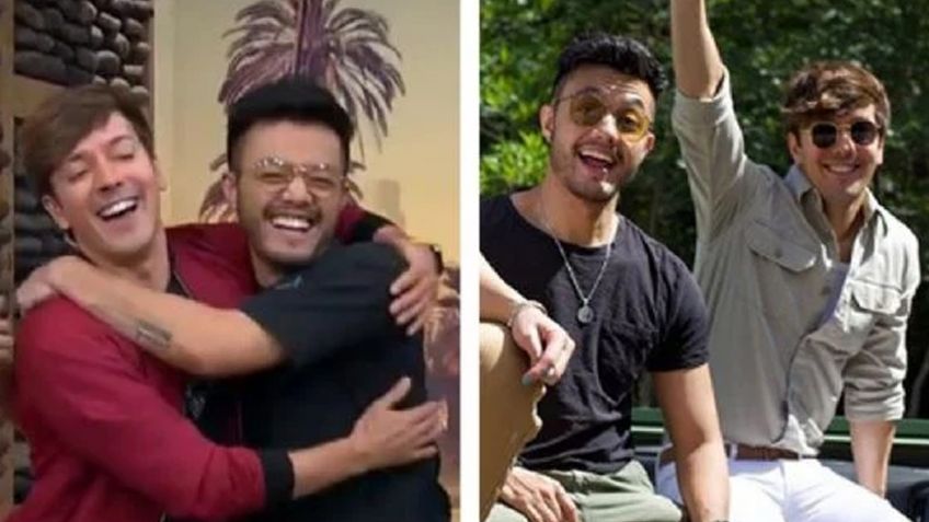 ¡Están juntos! Roger González y 'El Chino' de 'VLA' viajan a Cancún y disfrutan de la playa