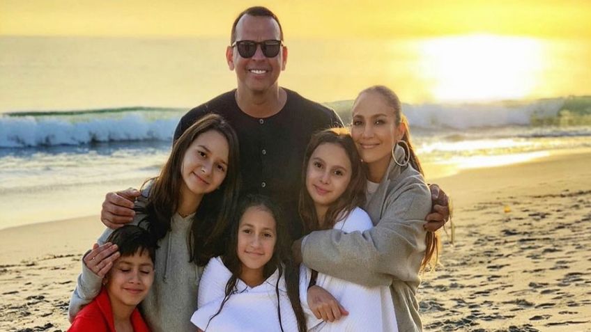 A-Rod presume a sus 3 mujeres a lado de su prometida Jennifer Lopez: "Parecen hermanas"