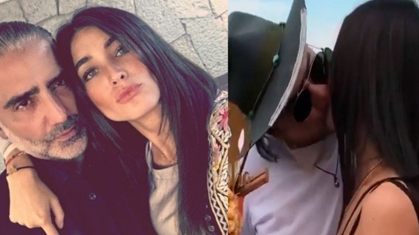 ¿Amigos o novios? Se filtra video de 'El Potrillo' muy contentito con su ex