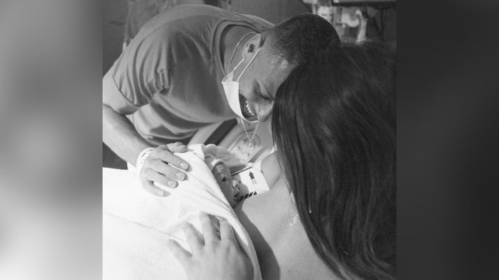 Sarah Kohan y Javier 'Chicharito' Hernández festejan los 3 meses de Nala