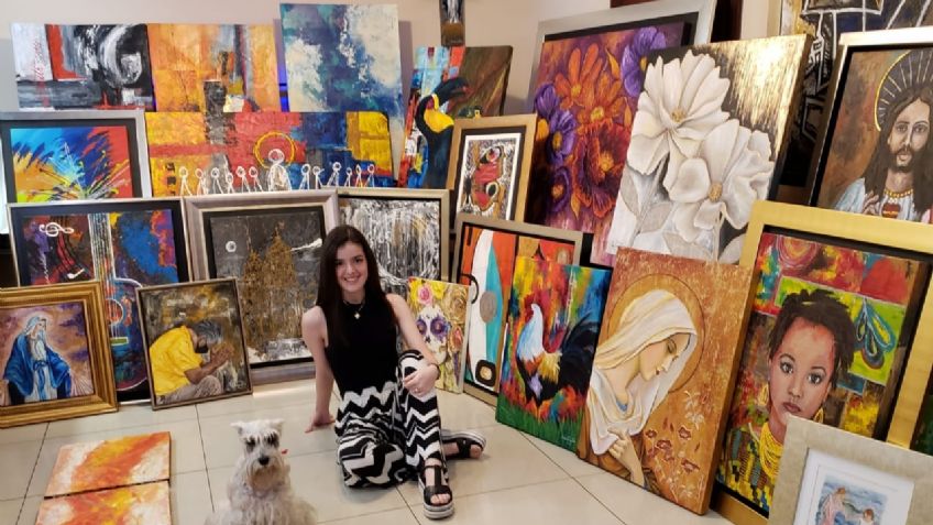 Sandra María Pérez León Gutierrez expondrá su obra en Italia y Colombia