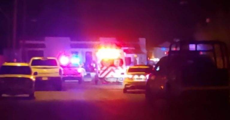 Autoridades llegan al sitio