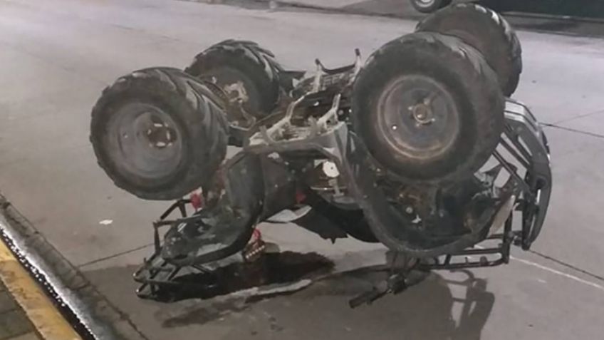 Puerto Peñasco: Muere un hombre al volcar en cuatrimoto; le cayó encima