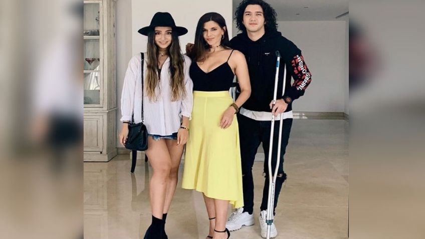 'El Potrillo' deja ir a sus hijos menores, Valentina y Emiliano a lado de su madre