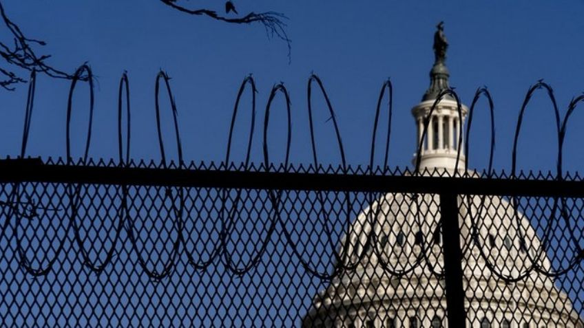 Servicio Secreto de EU delimita zonas del Capitolio en 'verde' y 'rojo' para toma de posesión de Biden