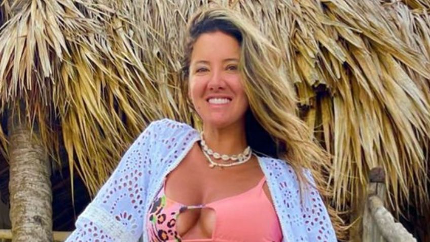 Daniella Álvarez, exMiss Colombia, luce sus pasos de baile con su prótesis de pierna