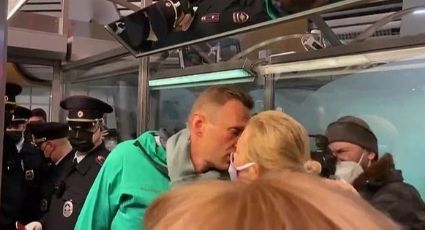 Vladimir Putin: Alexei Navalny es arrestado en Rusia tras despedirse de su esposa