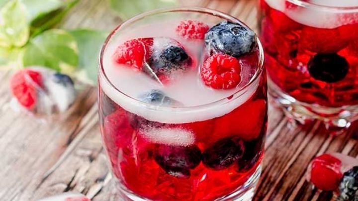 Fresas, cerezas, frambuesas y más:  Este cóctel de frutos rojos será apto para toda la familia