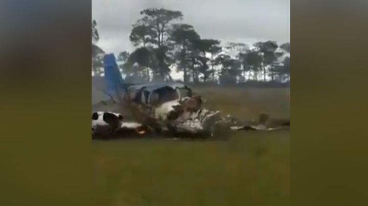Piloto de una avioneta sobrevive de 'milagro' luego de desplomarse en Chiapas