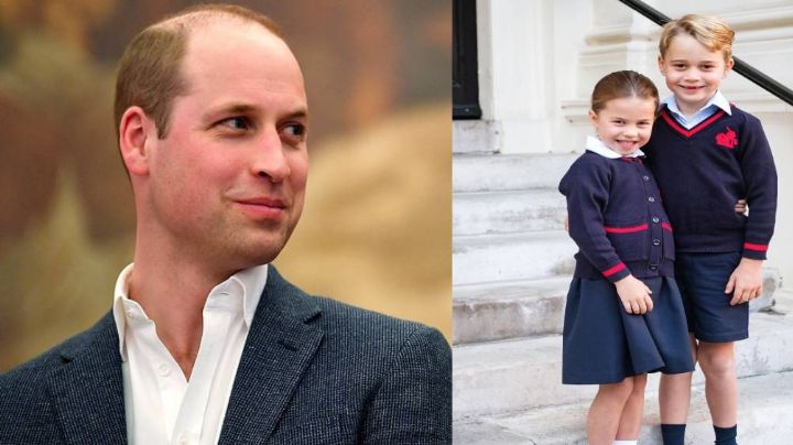 El Príncipe William responde a la pregunta sobre cual de sus hijos es más 'descarado'