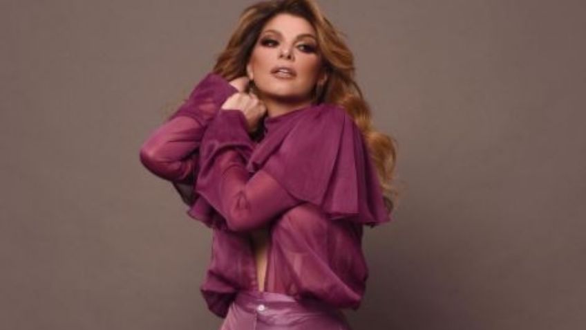 ¡Itatí Cantoral se une a la moda rosa! Descubre cómo logro combinar este tono con su 'outfit'