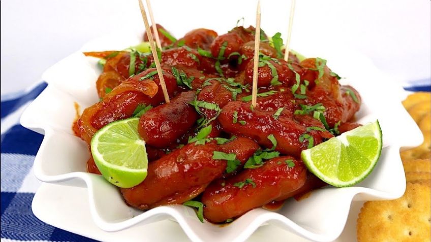 ¡Seguramente te encantarán! Disfruta de una tarde películas en compañía de estas salchichas picositas