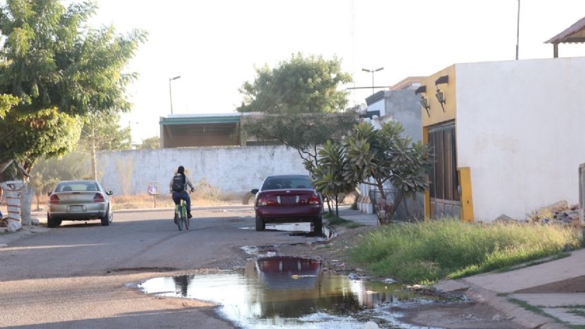 Ciudad Obregón: Oomapas sigue sin reparar fuga en Puerta de Hierro