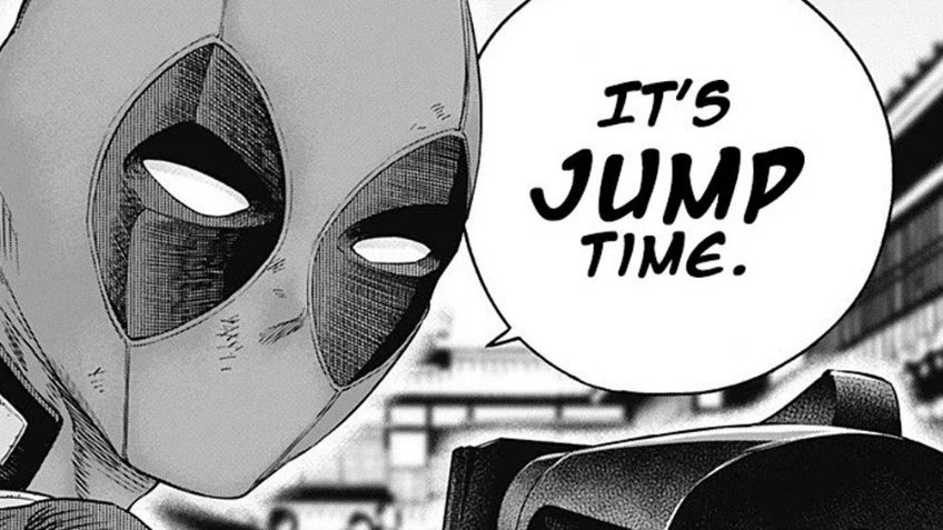 Manga de 'Deadpool' hace increíble referencia a la serie de 'Kimetsu no Yaiba' en su portada