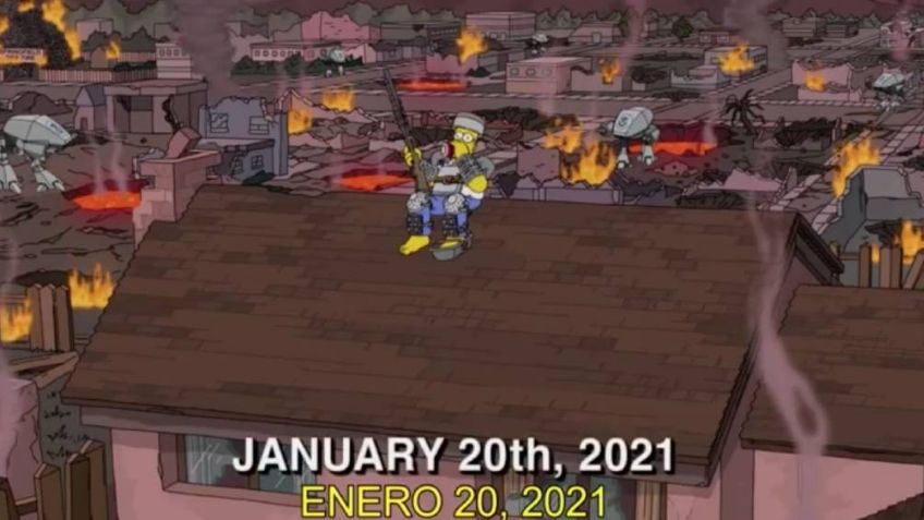 Internautas enloquecen debido a que 'Los Simpson' afirman que hoy es el 'Apocalipsis'