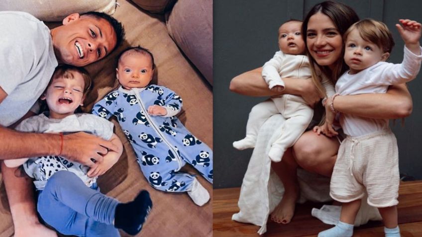 VIDEO: Los hijos del 'Chicharito' y Sarah Kohan llenan de ternura a todo Instagram