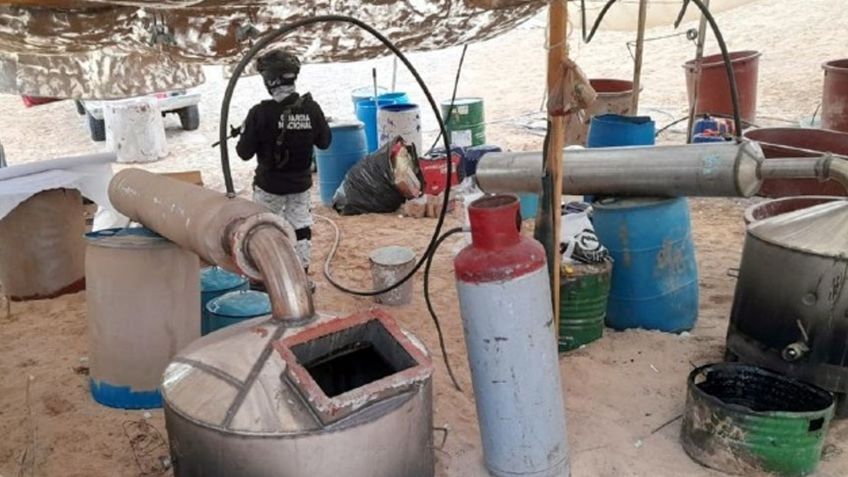 Golpe al narco en Sonora: Destruyen laboratorio clandestino en Puerto Peñasco