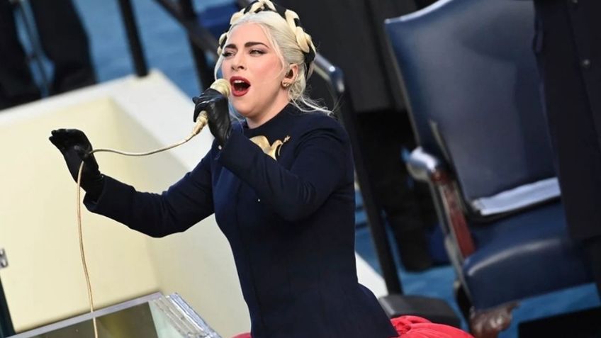 VIDEO: Comparan a Lady Gaga con quinceañera por su entrada a toma de protesta de Joe Biden