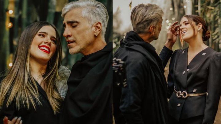 Alejandro Fernández vive cena romántica junto a dos hermosas jovencitas