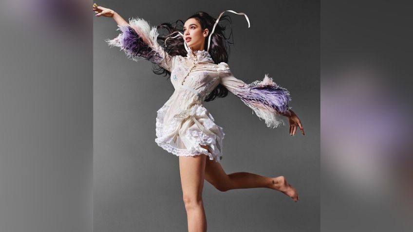 Dua Lipa llena de estilo las redes al posar en divinos 'outfits' para famosa revista