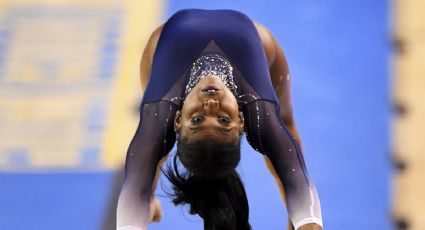 La gimnasta Nia Dennis celebra la 'Excelencia negra' en una rutina de piso casi perfecta