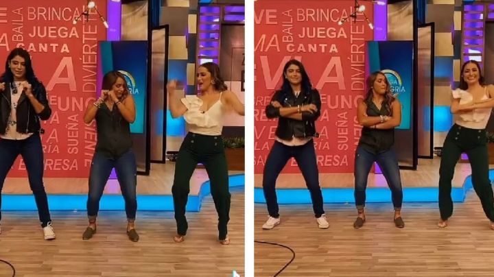 Cynthia Rodríguez y exatletas de 'Exatlón' deleitan a fans con coqueto baile en 'VLA'