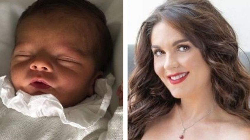 Zoraida Gómez, hermana de Eleazar Gómez, rapa a su bebé y muestra el tierno resultado