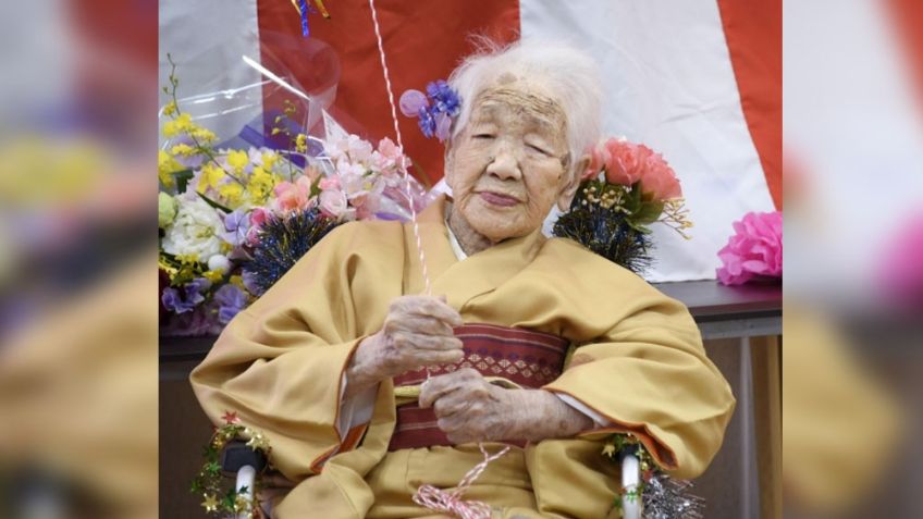 Ella es Kane Tanaka, la mujer más vieja del mundo que cumple sus 118 años