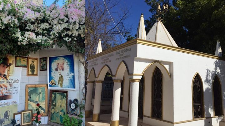 Valentín Elizalde 'El Gallo de Oro' descansa en esta capilla junto a los restos de su padre