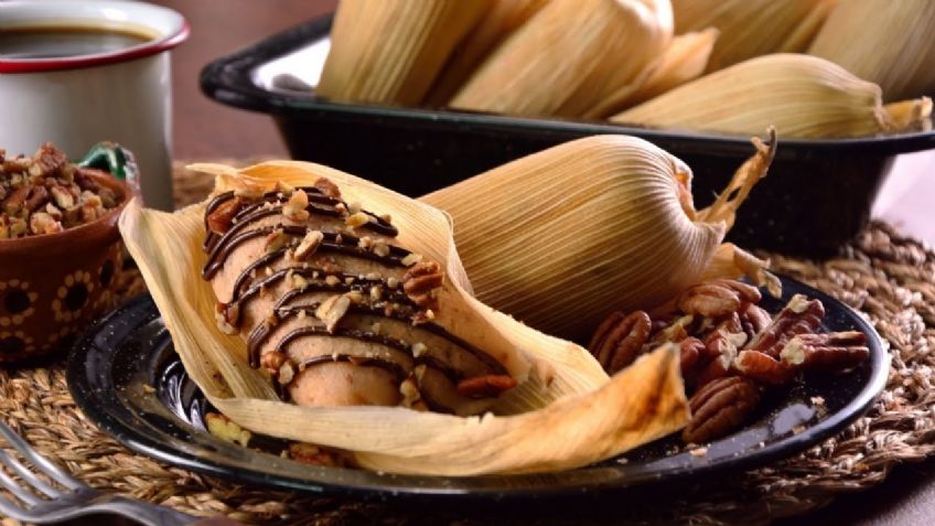 ¡Ya viene La Candelaria 2021! Estos ricos tamales de chocolate con nuez te encantarán