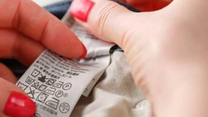 Aprende a lavar la ropa, este es el significado de las etiquetas que tienen tus prendas