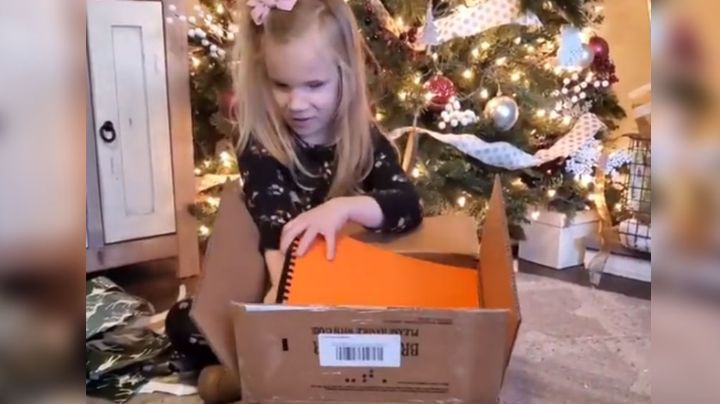 VIDEO: Niña reacciona de esta manera al recibir libros de Harry Potter escritos en Braille