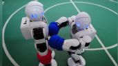 Foto ilustrativa de la nota titulada Robots protagonizan épica pelea en plena biblioteca y las redes enloquecen: "Parecen novios"