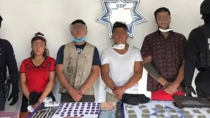 Arrestan a cuatro por posesión de droga y robo; pertenecen al cártel de 'La Reina del Sur'