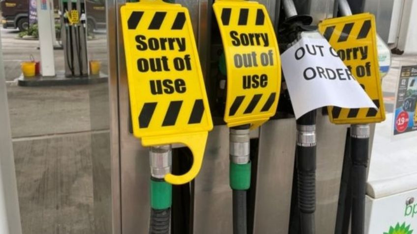 Reino Unido se enfrenta a escasez de gasolina; genera compras de pánico