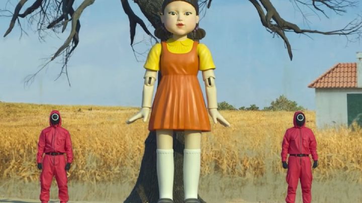 Payaso se vuelve viral al realizar dinámica del 'Juego del Calamar' en una fiesta