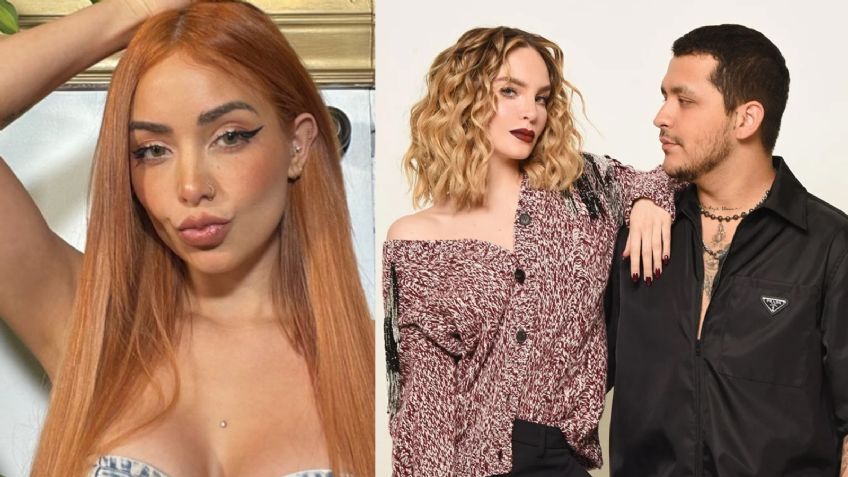 Tras 'coquetear' con Nodal, la youtuber Caeli revela que el cantante ¿le fue infiel a Belinda?