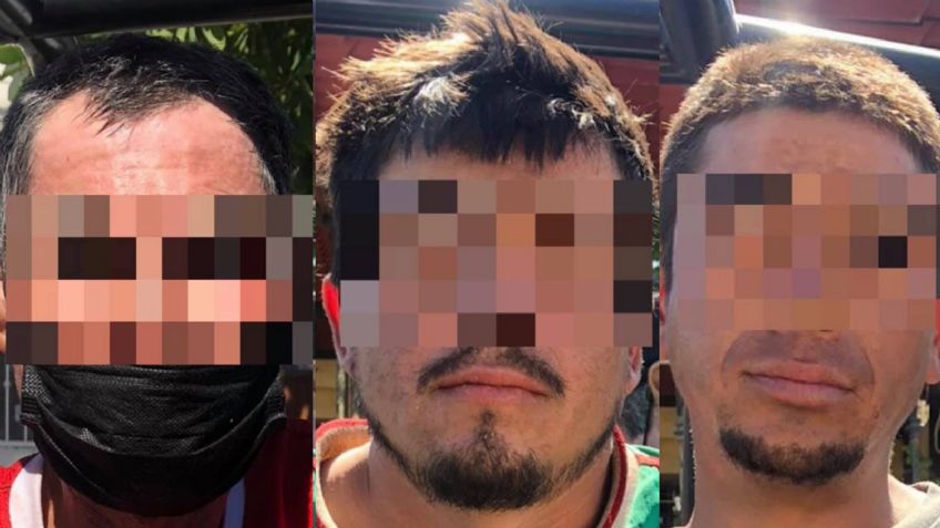 Hermosillo: Mujer sorprende a tres hombre en medio de robo a su domicilio; fueron detenidos