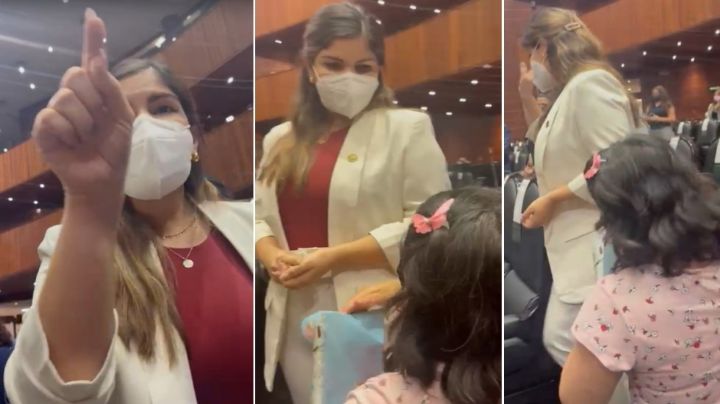 En VIDEO mujer suplica medicina para su hijo y diputada de Morena hace esto: "Qué poca ma..."