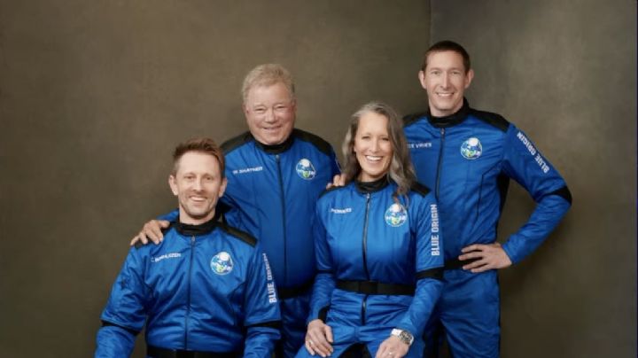 ¡Histórico! William Shatner, de 'Star Trek', visita el espacio con el Blue Origin de Jeff Bezos