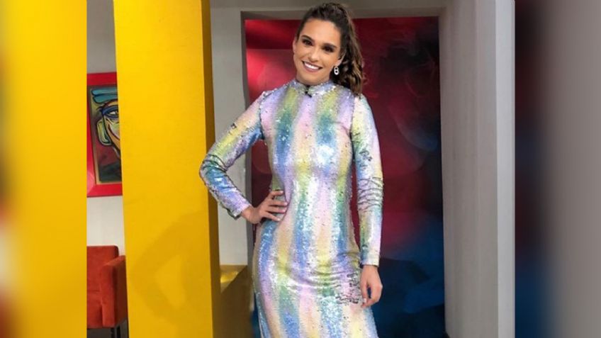 Tania Rincón se integra a 'Hoy' y conquista a todo Televisa al presumir pierna con coqueto vestidito