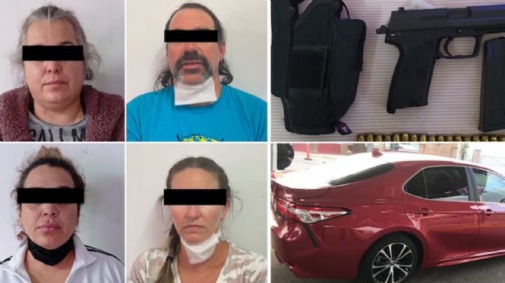 Detienen a cuatro personas armadas en garita de Sonora; llevaban pistolas cargadas