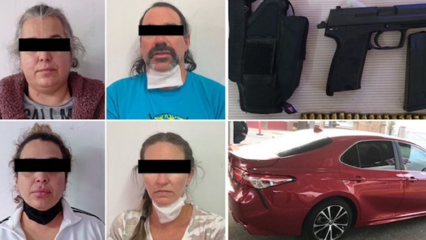 Detienen a cuatro personas armadas en garita de Sonora; llevaban pistolas cargadas