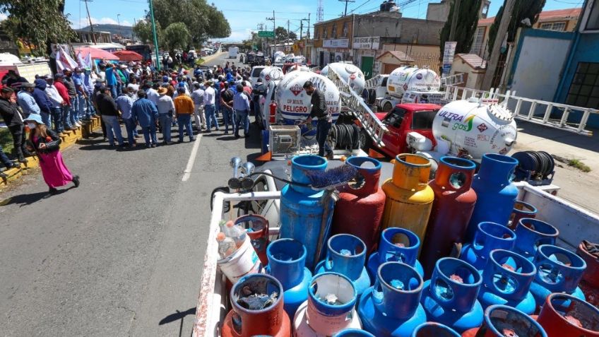 ¡Toma nota! Paro nacional indefinido de gaseros continúa; afectará estas entidades de México