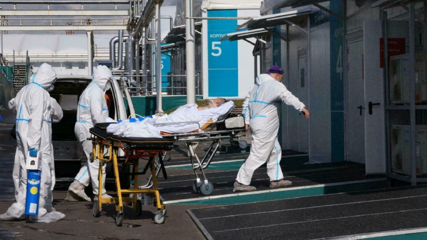 ¡Alerta en Rusia! Rompen récord en defunciones por Covid-19; acumula más de mil en 24 horas