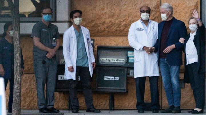 Tras una fuerte infección, Bill Clinton, expresidente de Estados Unidos, sale del hospital