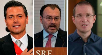 Peña Nieto, Videgaray y Anaya serían acusados por la FGR por delincuencia organizada